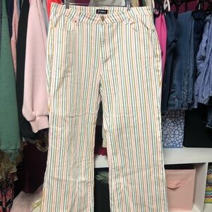 FUBU Multicolor Striped Pants